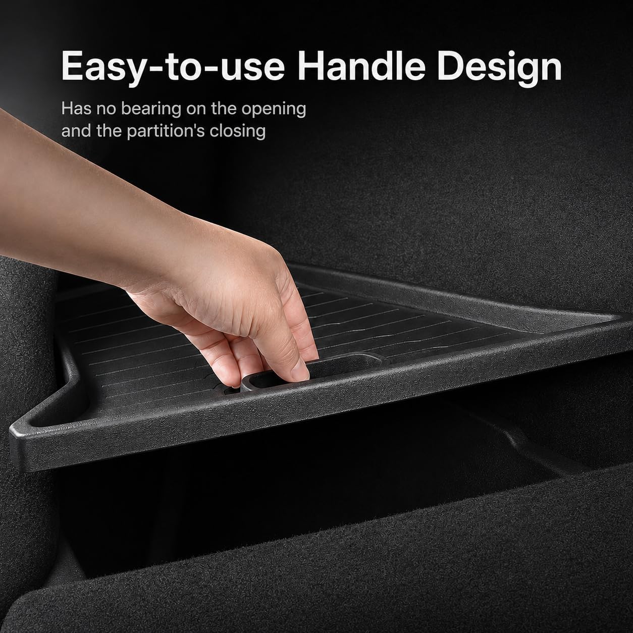 PUOENI New 2025 2026 Model Y Juniper Rear Trunk Storage Bins with Lids 2PCS Refresh Model Y Rear Trunk Storage Box TPE Waterproof Trunk Organizer for Model Y Juniper Interior Accessories