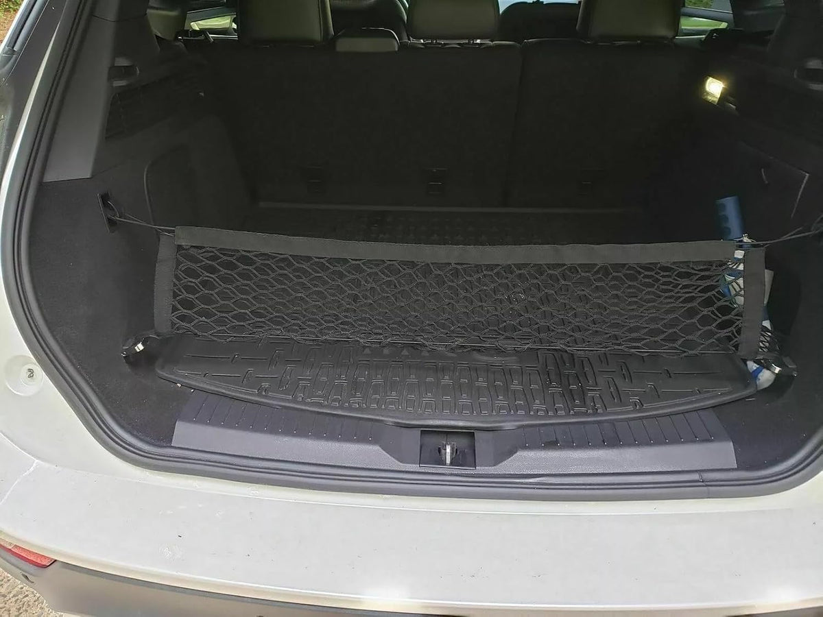 Rear Trunk Organizer Cargo Net for Lincoln MKC 2015-2020 – Envelope Style Cargo Net for SUV - Premium Mesh Elastic Car Trunk Organizer Vehicle Carrier Storage – Compatible with MKC