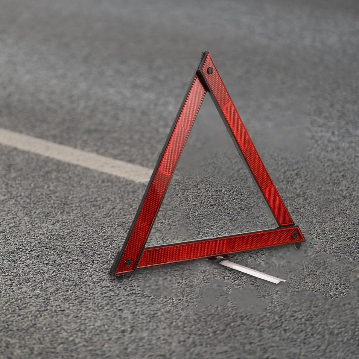 3pcs Reflective Road Safety Triangles Foldable Emergency Warning Triangles for Car Breakdown with Portable Foldable Design, Roadside Traffic Safety Markers