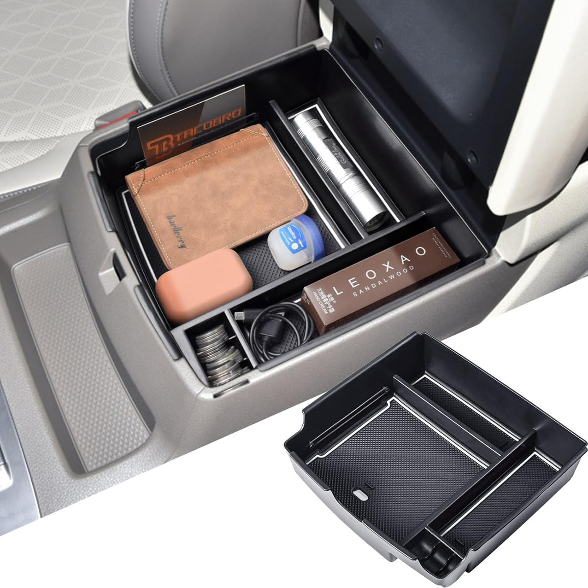 TACORBO Center Console Tray for Kia Carnival 2022-2026