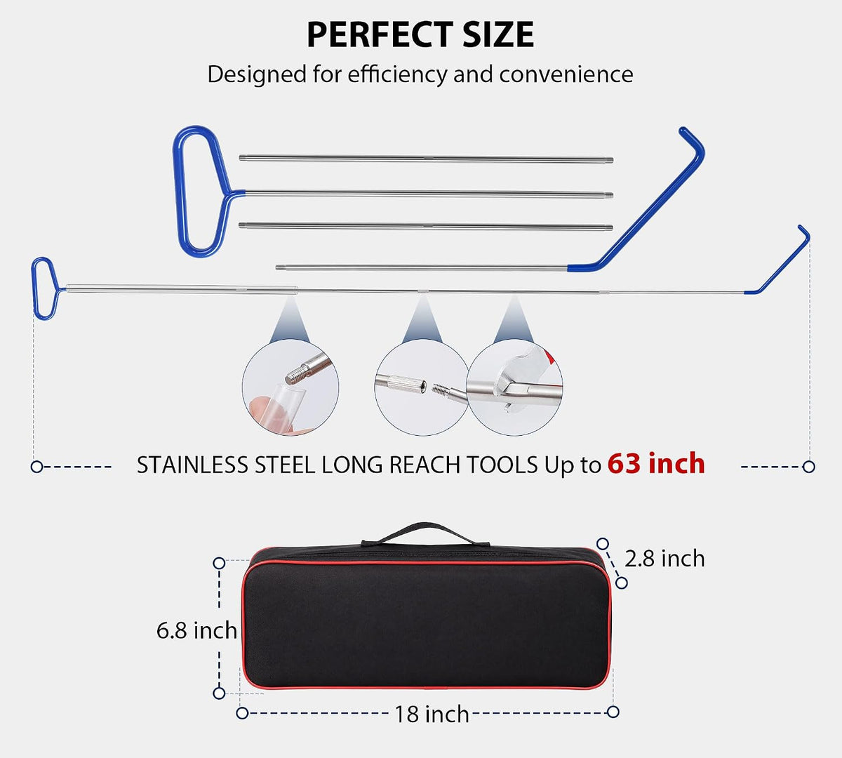 23-Piece Professional Automotive Tool Kit for Car Repair & Roadside Service