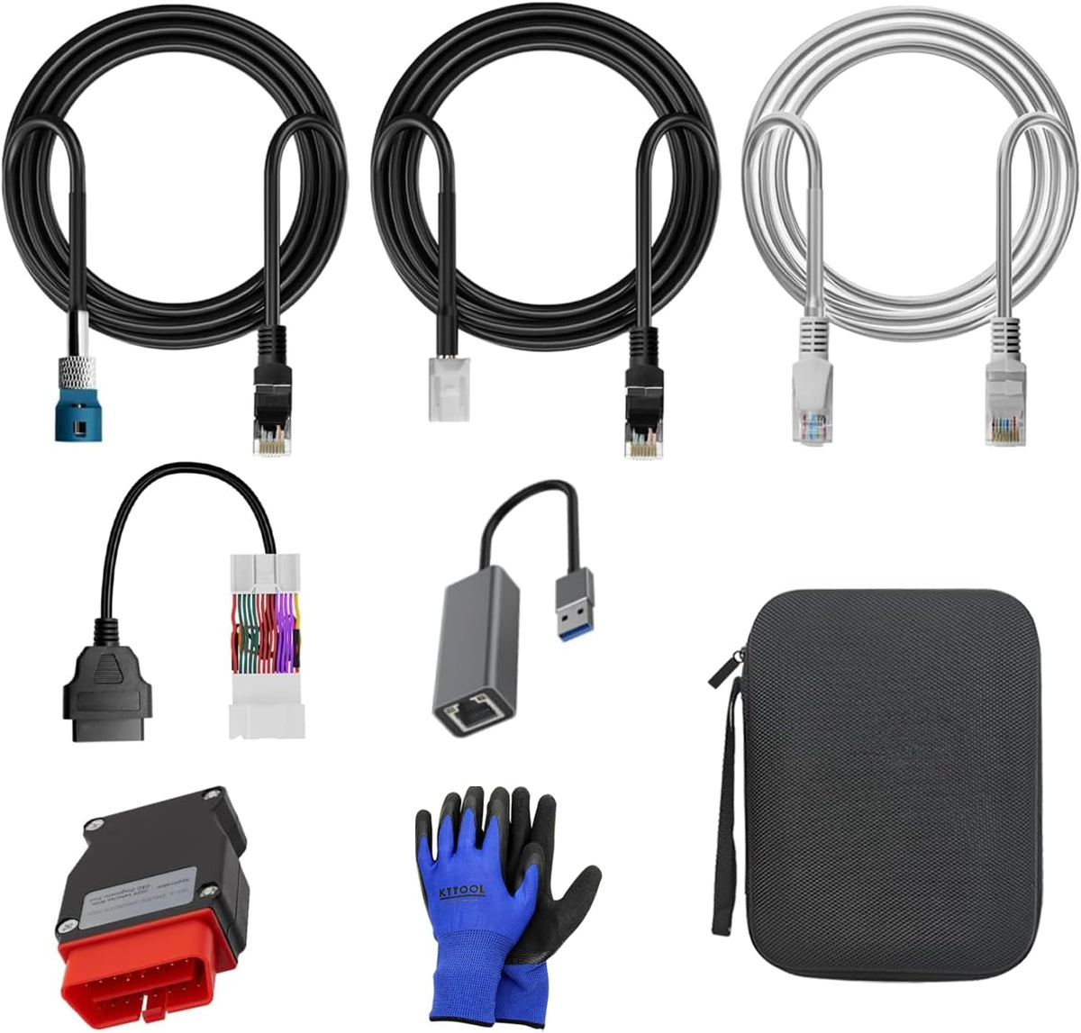 KTPROT 6 Pcs Diagnostic Cables Set for Tesla Model S 3 X Y