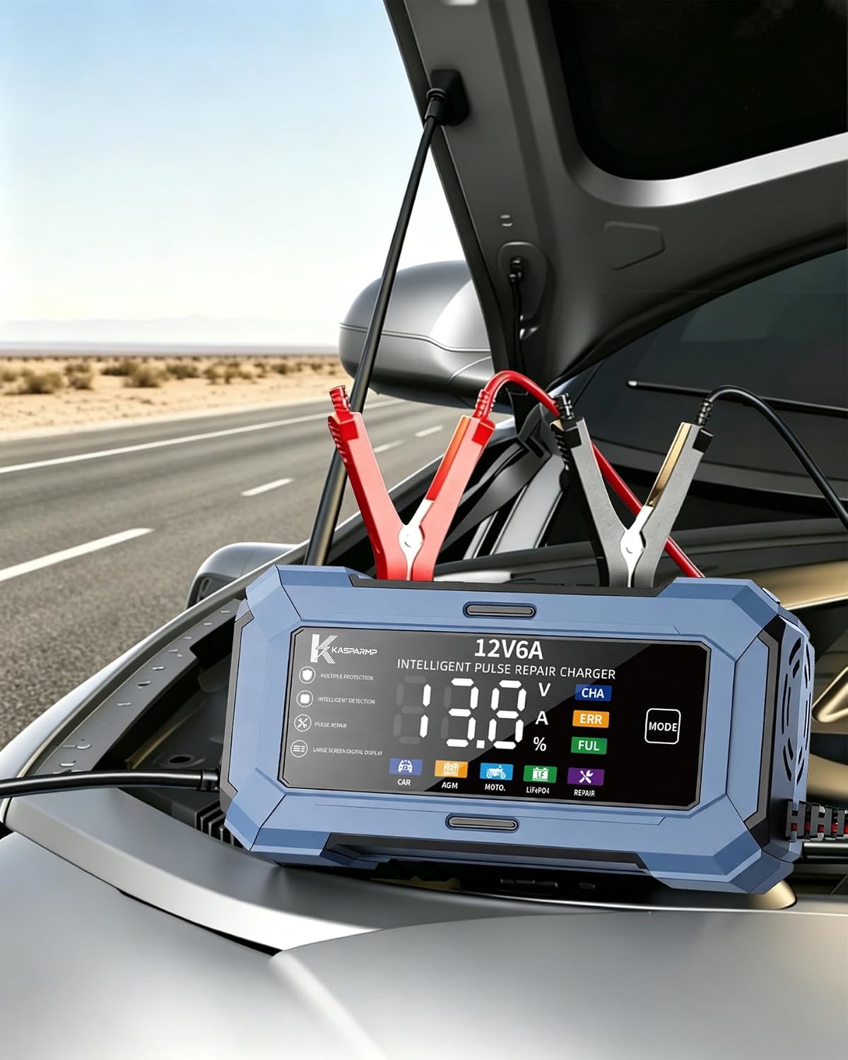 Car Battery Charger Battery Maintainer for Automatic Trickle Charger