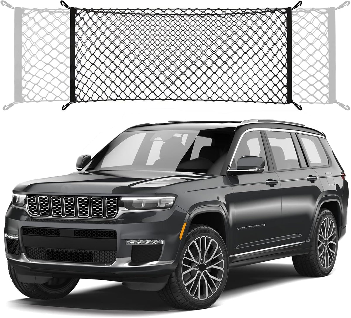 Cargo Net for Jeep Grand Cherokee & L Car SUV Trunk Rear Tailgate Netting