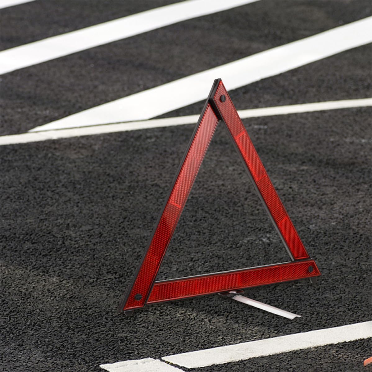 4pcs Roadside Auto Warning Triangle Reflector for Car Emergency