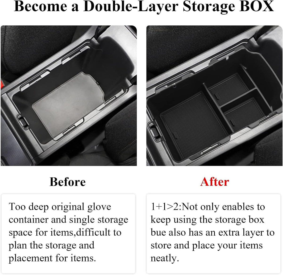 TTCR-II for Honda Civic Center Console Organizer 2022 2023 2024 2025 2026