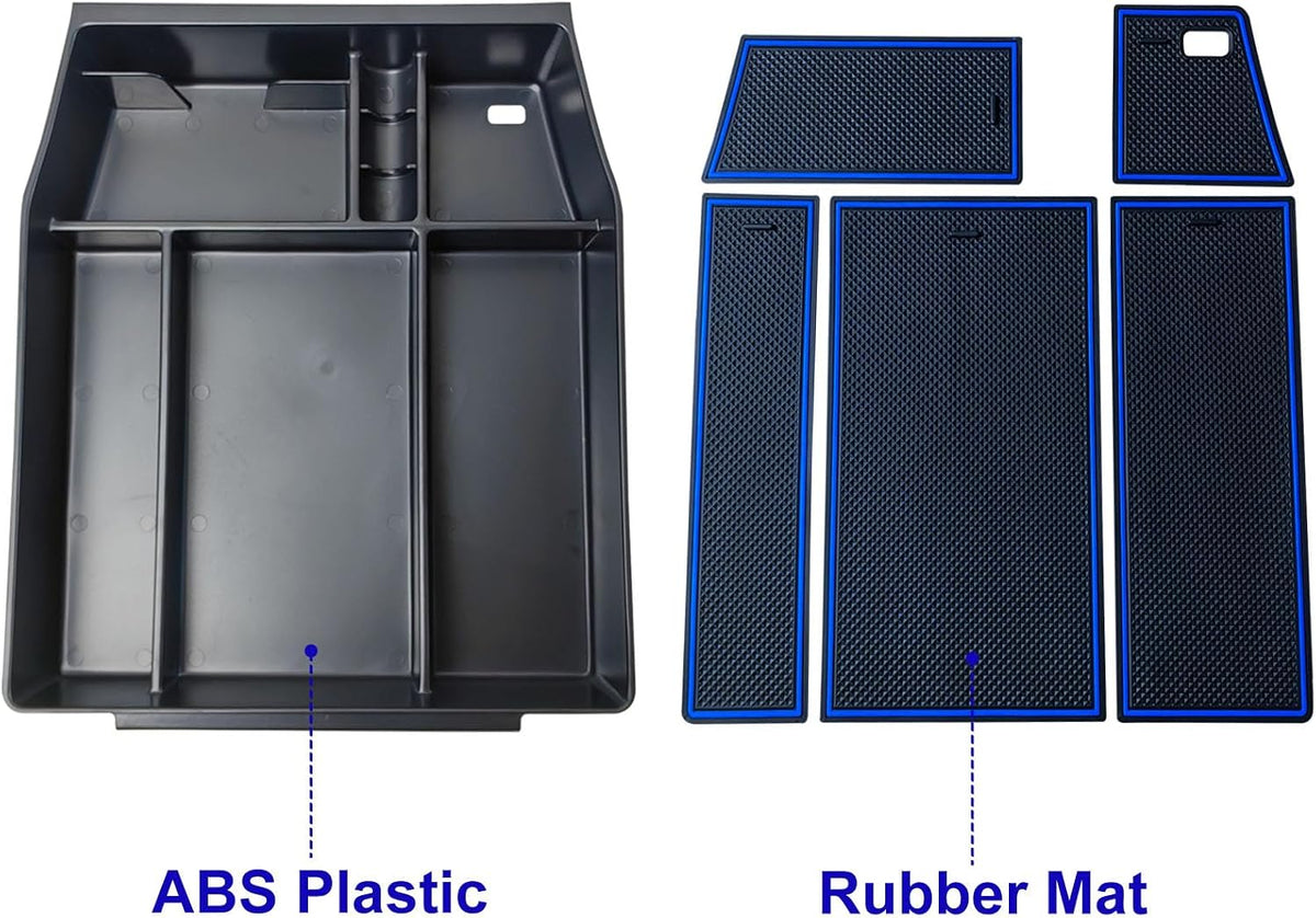 Zxiaochun Center Console Organizer for 2021-2024 Ford F150 Accessories