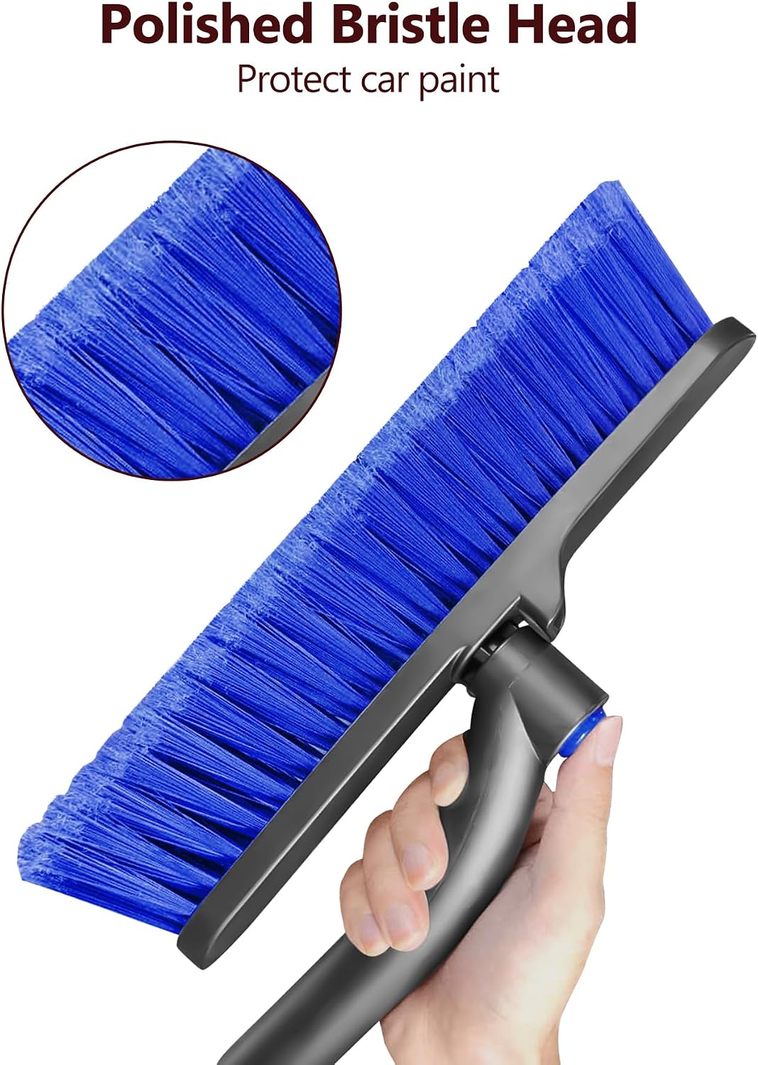 44'' Snow Brush Ice Scraper for Car Windshield Window