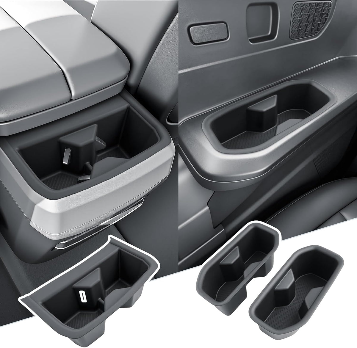 SKTU 2024-2026 2027 Chevy Blazer EV Center Console Organizer w/Coin Holder
