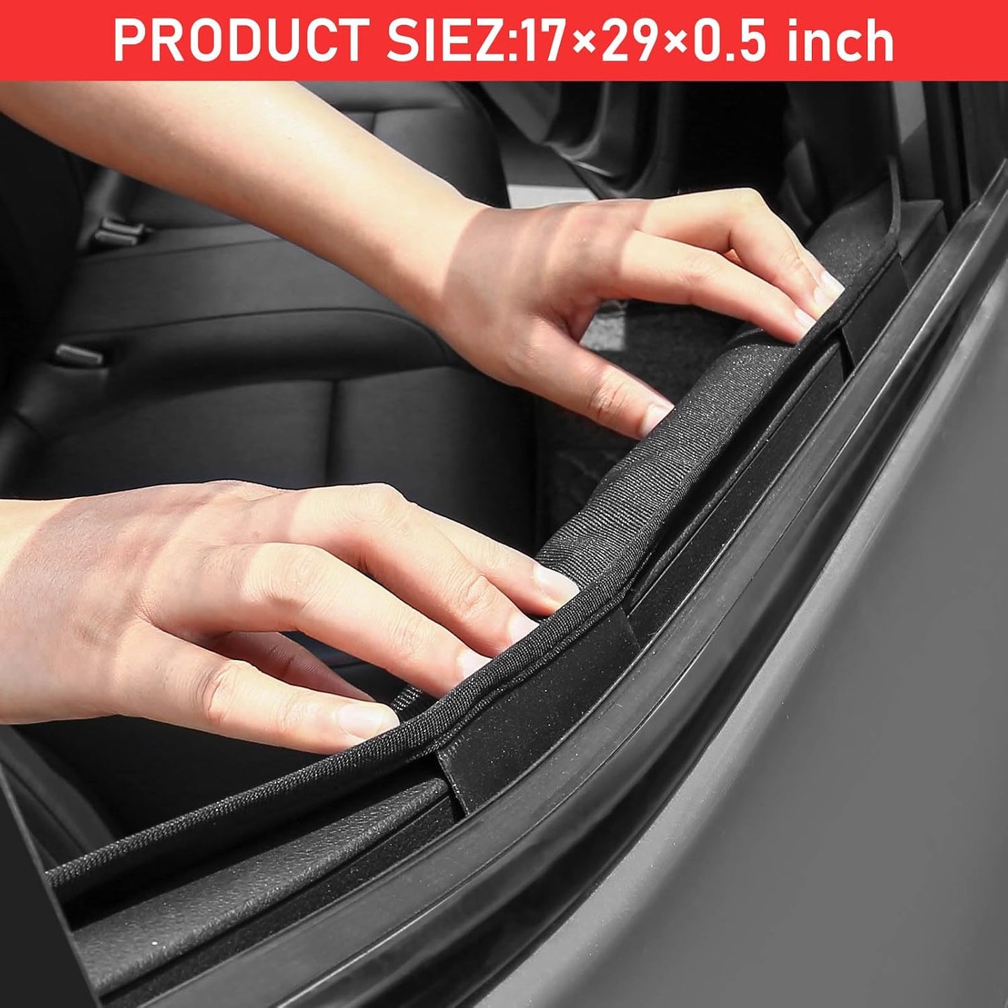 2PCS Car Door Protector for Dogs,Waterproof, Anti-Scratch, with Mesh Pockets for Snacks & Toys，Vehicle Door Protectors for Cars, Trucks, SUVs