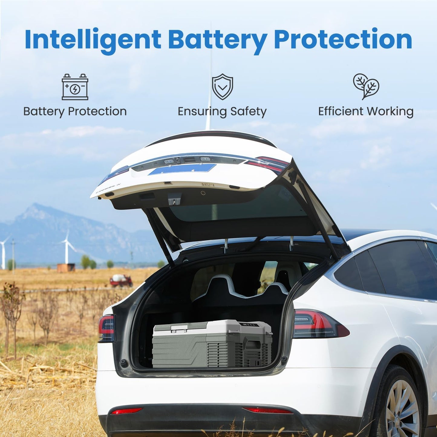 Alpicool 12 Volt Refrigerator 12V Car Fridge 16 Quart Portable Refrigerator for Car 12/24V DC 110~240 Volt AC for Truck RV Camper SUV Portable Freezer Electric Cooler for Camping (-4℉-68℉)