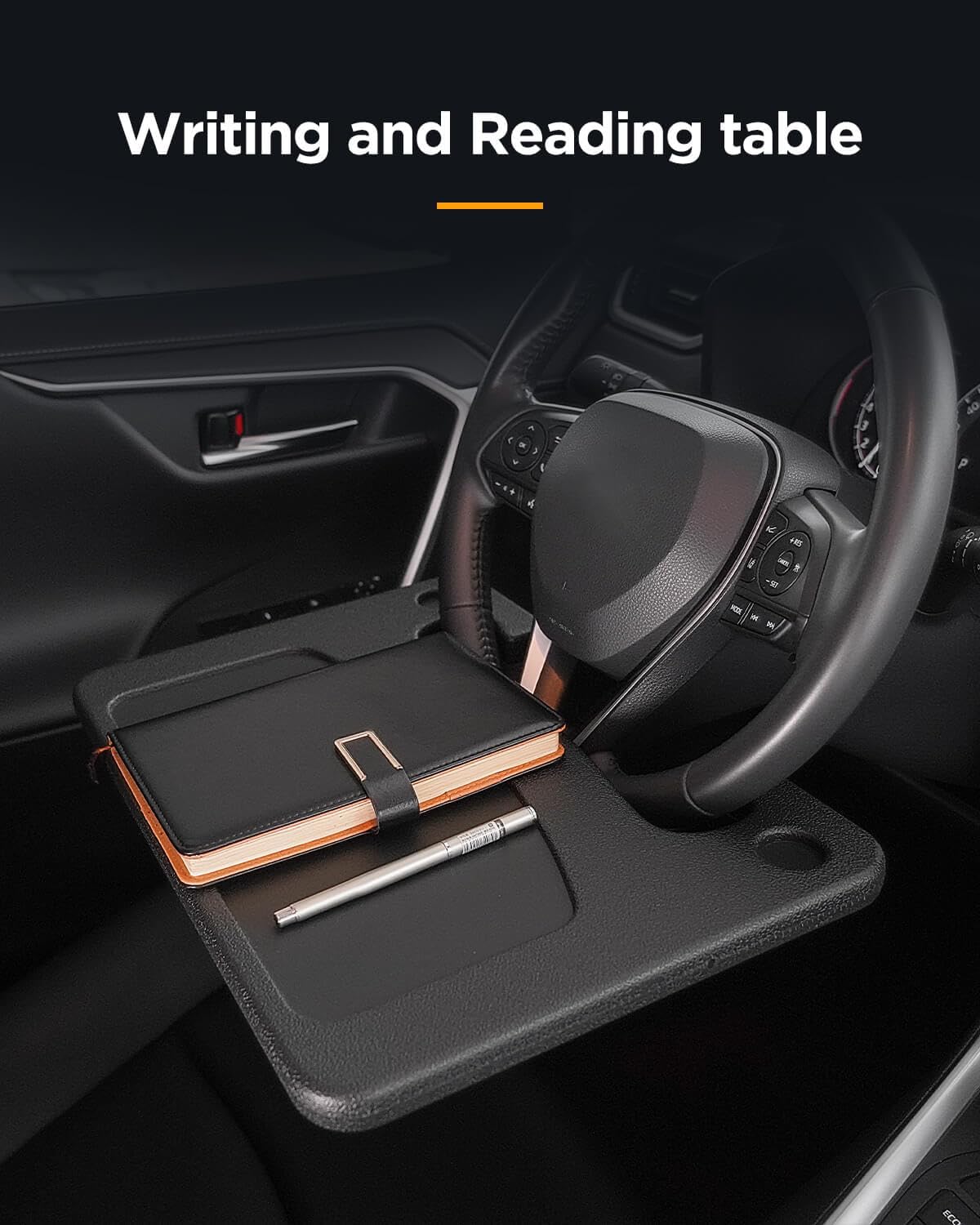 2 in 1 Automotive Car Steering Wheel Tray for Ford F150 F250 F350 2004-2025