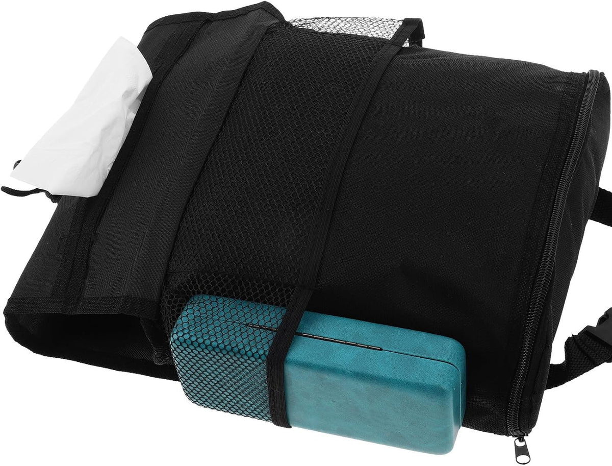 Car Seat Organizer Hanging Storage Bag Insulated Cooler Multi-pocket Travel Storage Pouch for Car Interior Accessories
