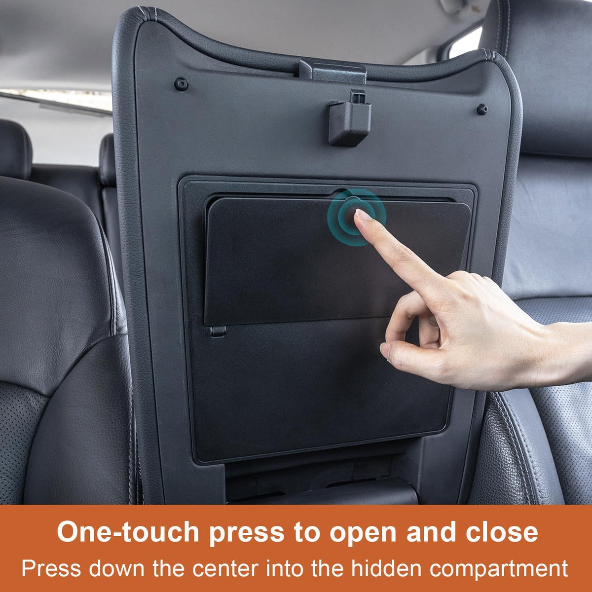 PIMCAR 3-Piece Center Console Organizer Set for 2023-2026 Honda Pilot, 2024-2026 Honda Passport/Ridgeline Accessories, Armrest Hidden Storage Box & Divider ABS Material Interior Accessories