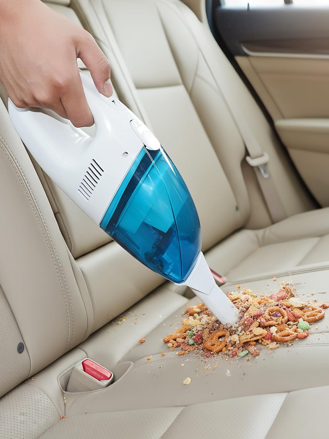 Mini Handheld Car Vacuum Cleaner Lightweight Portable for Car Daily Use