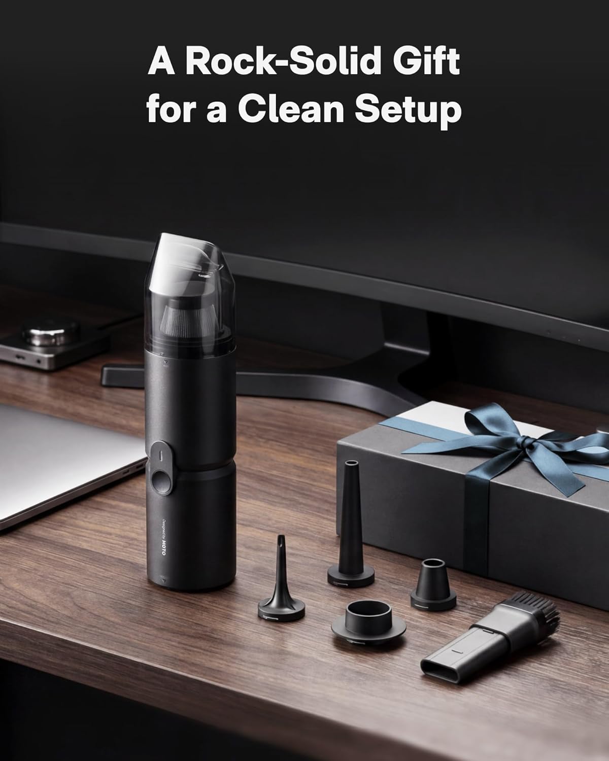 HOTO Handheld Desk Vacuum Cordless, Small Vacuum Cleaner, 15000Pa