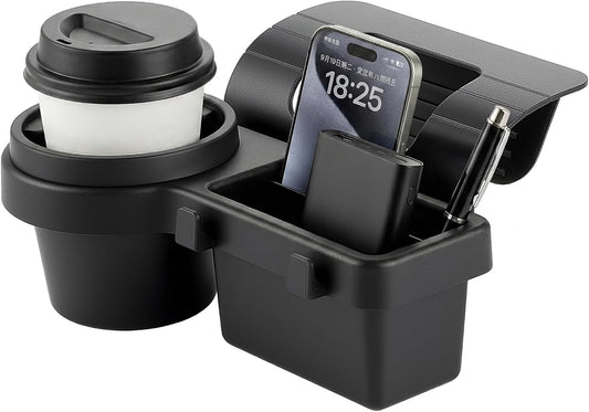 Li&Zhao Car Window Cup Holder - Clip-On, No Drill, Universal Fit