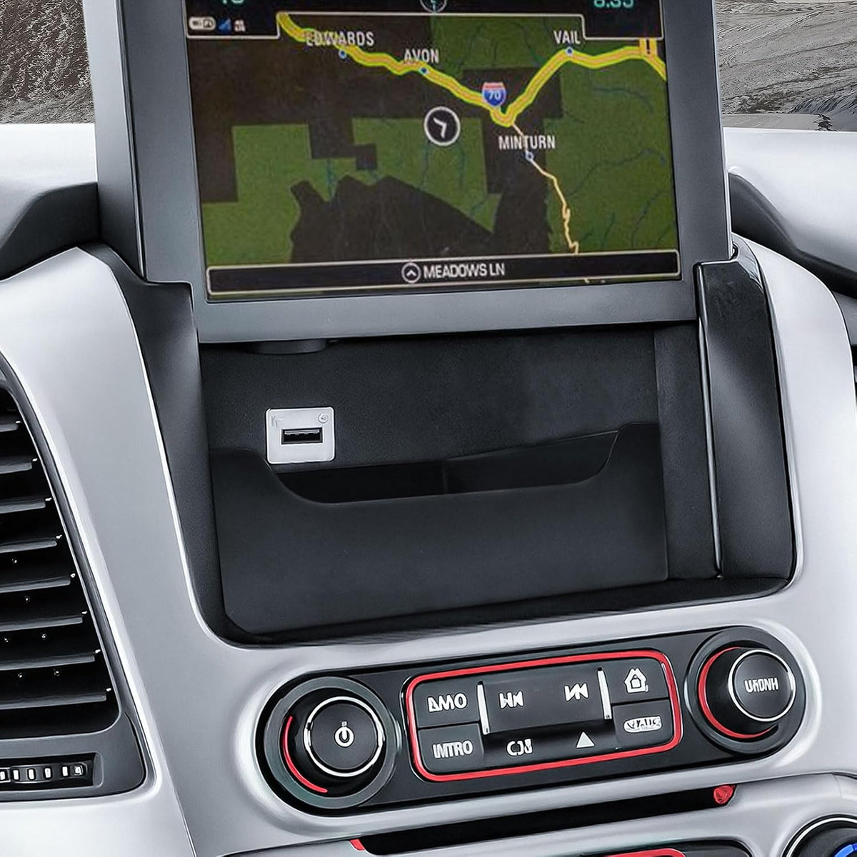 Center Console Organizer for 2015-2020 GMC Yukon & Chevrolet Suburban Tahoe