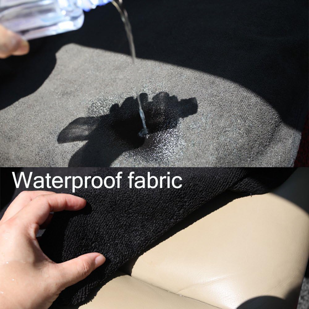 Waterproof Backseat Cover for Car Trucks Van SUV Jeep, Rear Bench Towel Seat Covers, Car Seat Protector for Gym Swimming, Universal Fits for Truck Van and SUV (Bench Grey)