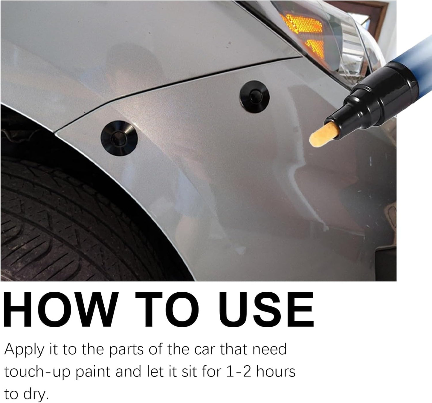 All Car Magic Scratch Repair Pen - Quick & Easy Touch-Up Solution for Minor Scratches, Weather-Resistant and Universal Fit for All Car Models (3pc)