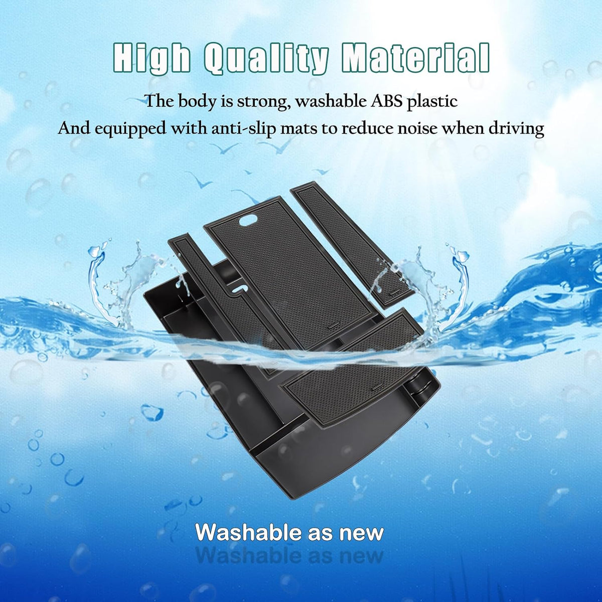 Center Console Organizer for 2024-2026 VW Atlas/Cross Sport
