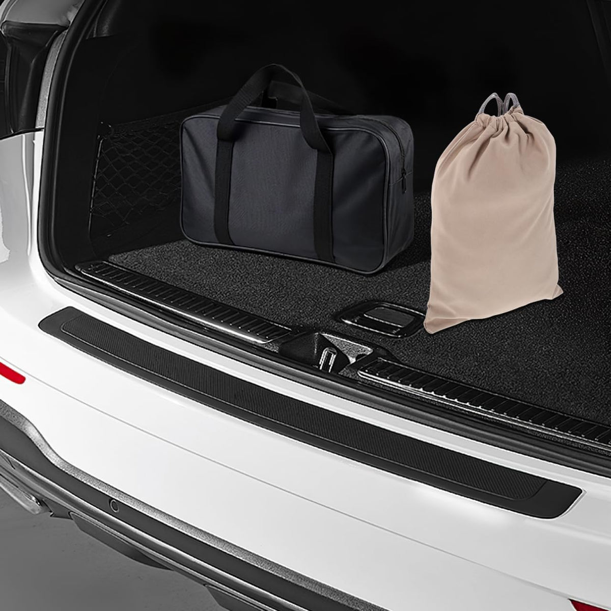 Drawstring Storage Bag for Car Vacuum Cleaner Tools Flocking Cloth Shoe Storage Bag Waterproof Scratch Cover Pouch for Travel Compact Organizer 11.81 X 7.87In