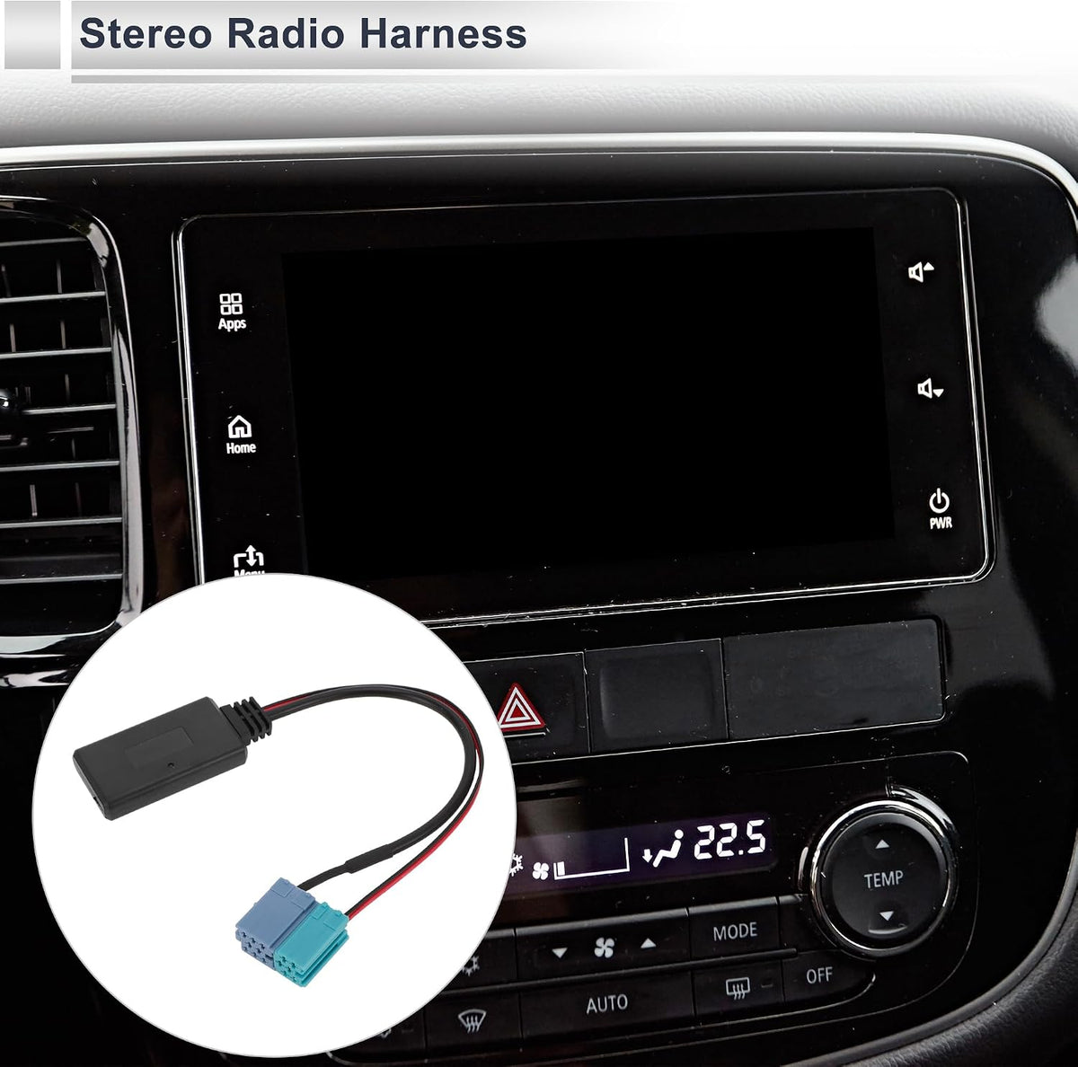 Stereo Radio Harness for Porsche CD Host 1 Pcs