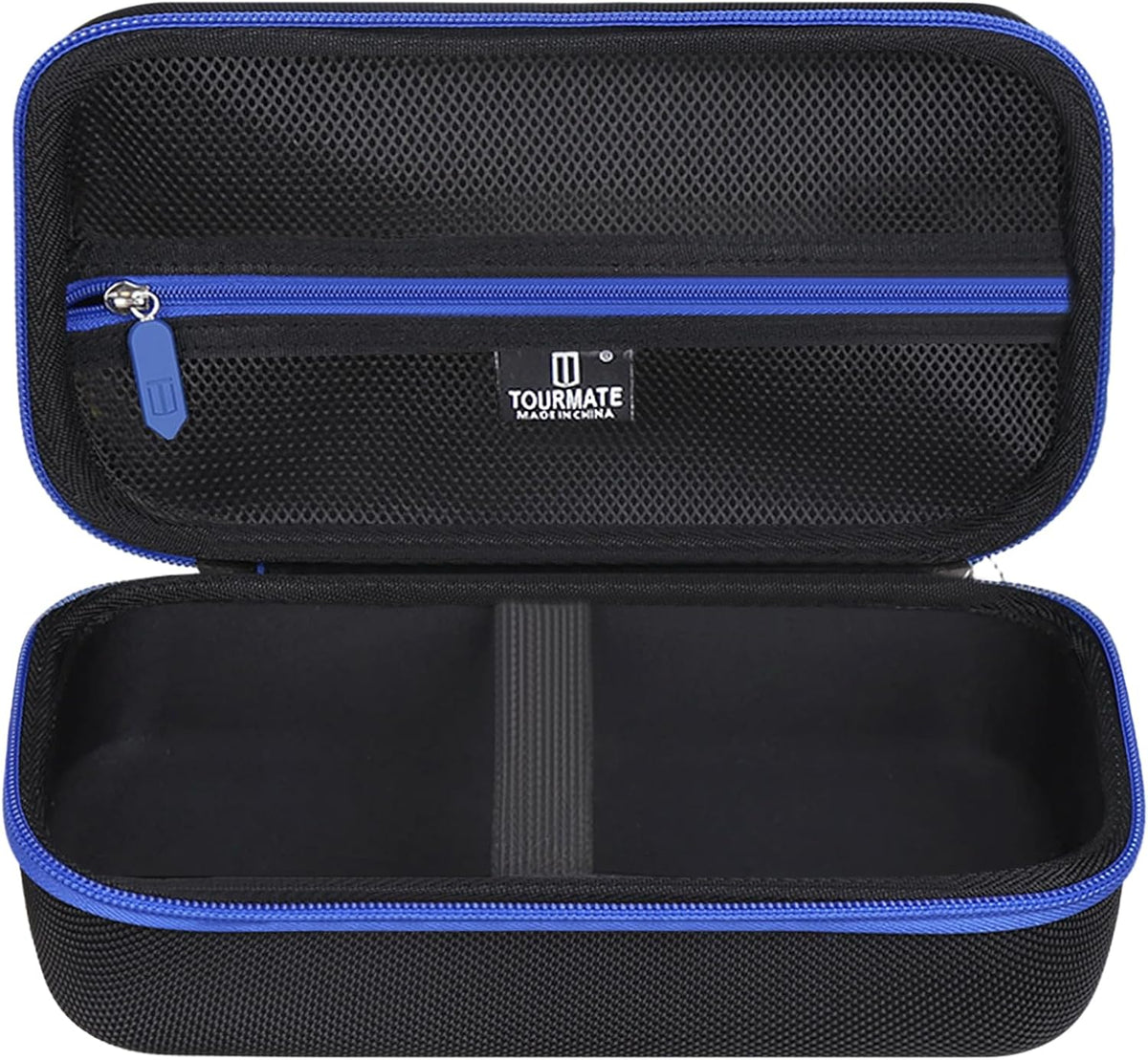 Tourmate Hard Storage Case for JACO Superior Products/TIRETEK/AetralYB/ETENWOLF/VONDIOR Tire Pressure Gauge,Travel Case for Professional Accuracy - 3-250 PSI PSI (Only Box) (Black & Blue, M)