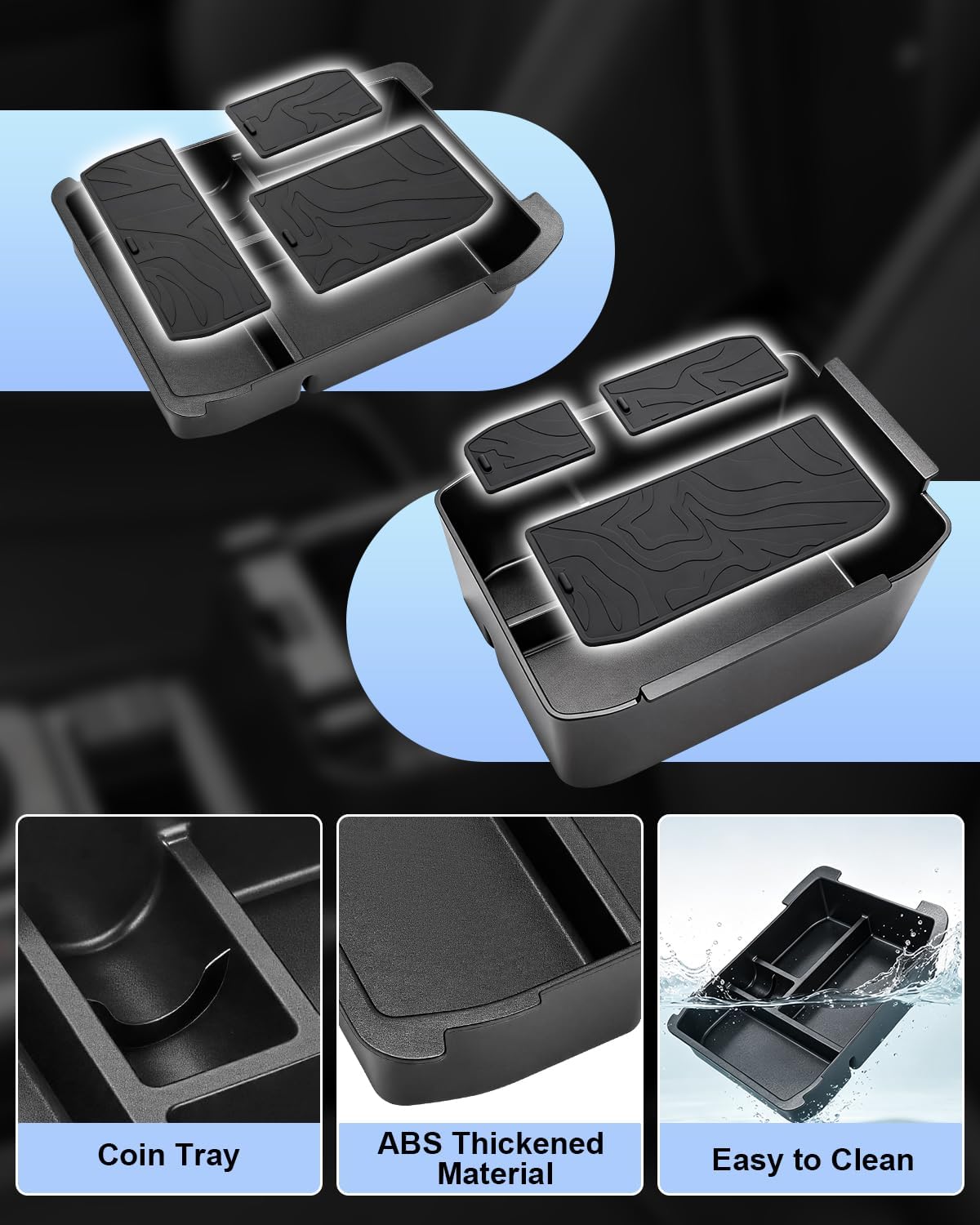 2Packs for 2026 Subaru Outback Center Console Organizer