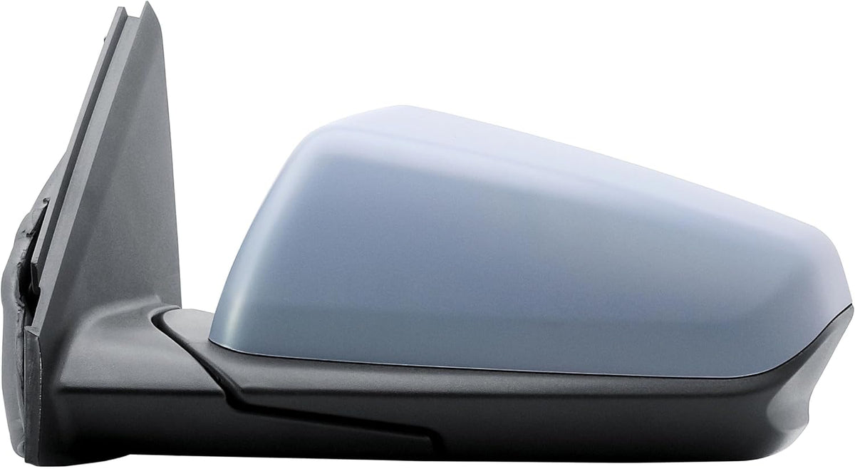 Driver Side Door Mirror Electric and Heated with BLIS (Blind Spot Sensor) and Primer Paintable Back Cover Manual Folding for Chevrolet Equinox GMC Terrain 2018-2024
