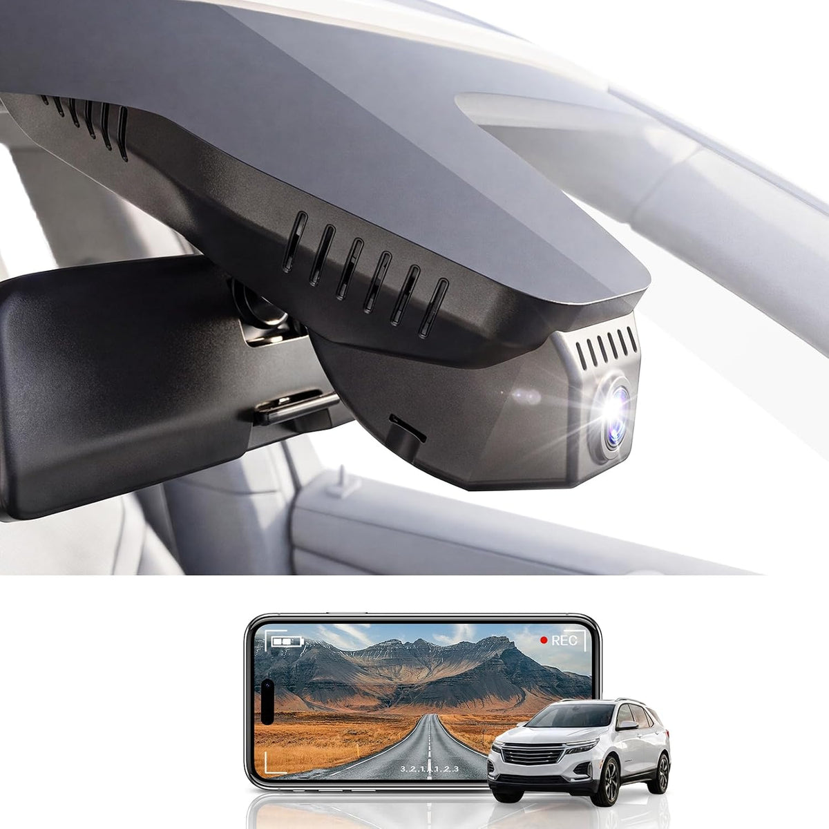 4K Dash Cam is Engineered specifically for Chevy Equinox 2025 2026
