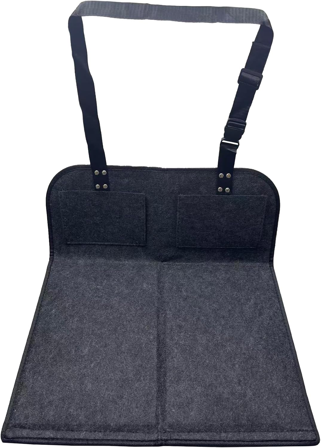 Car Camping Essentials Rear Seat Mattress Extension Plate, Car Back Seat Extender，Portable Mattress for Sleeping Increase Travel Trunk Space Bed Space for Most Cars, SUV, Model Y/3 (Black)