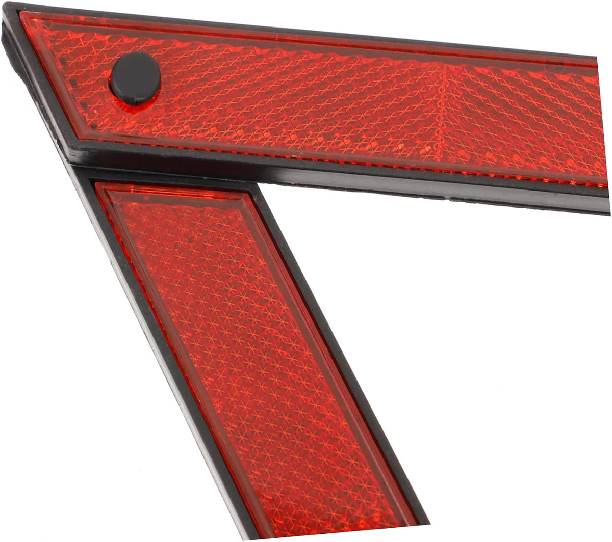 3pcs Safety Reflective Triangles Durable Plastic Road Warning Sign