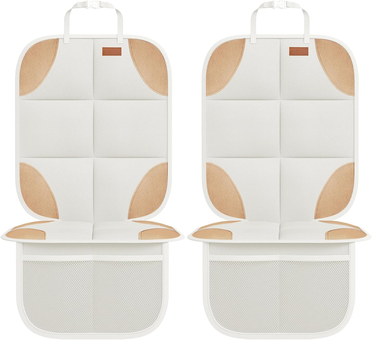 SMART ELF 2 Pack in Gift Box Car Seat Protector (Dark Gray)