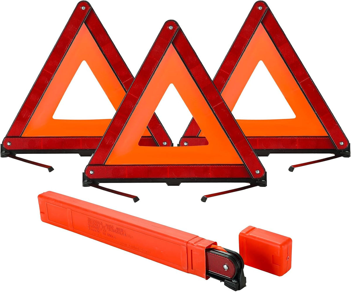 NYXOVA Warning Triangle Kit, Reflective Warning Road Safety Triangle Kit
