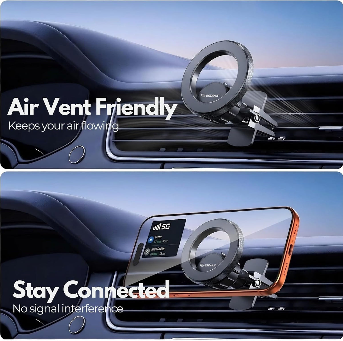 Magnetic Car Phone Mount Air Vent Phone Holder