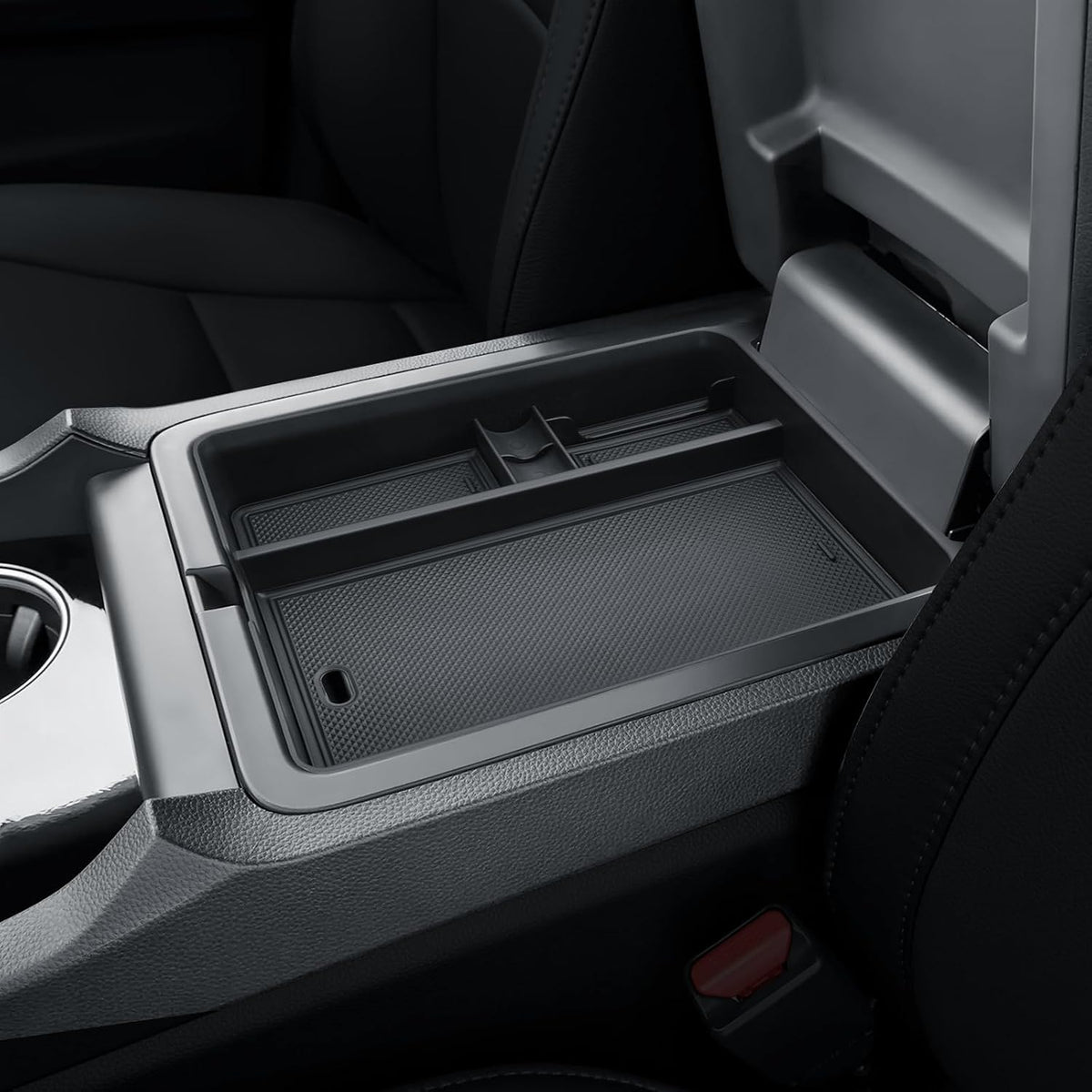 BIBIBO for 2026 Honda Passport Center Console Organizer 2026 Honda Passport RTL/TrailSport Elite/TrailSport Console Tray 2026 Passport Insert Glove Pallet Organizer 2026 Passport (Black-B)