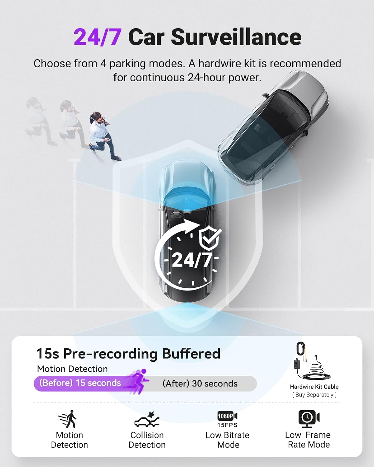 Vantrue S1 Pro Max New Dual 4K Dash Cam, 4K Front + 4K Rear Dash Camera, Dual STARVIS 2 IMX678 & Dual HDR, PlatePix Night Vision Car Dashcam, Voice/App Control, 5G WiFi GPS, G-Sensor, Parking Mode