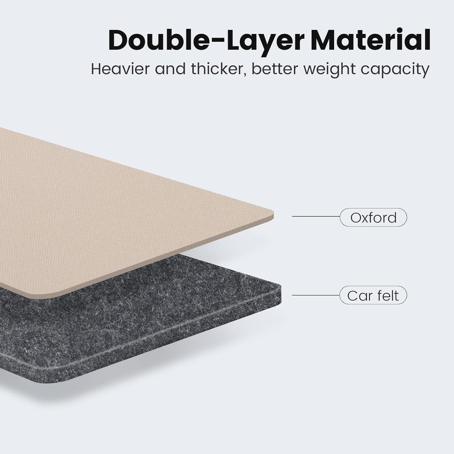 Viaviat Car Seat Protector Large Kick Mat 2 Pack Durable Water Resistant Auto Seat Back Covers with 2 Mesh Pockets Protection Against Dust Mud Scratches (Beige-A, 2-Pack)