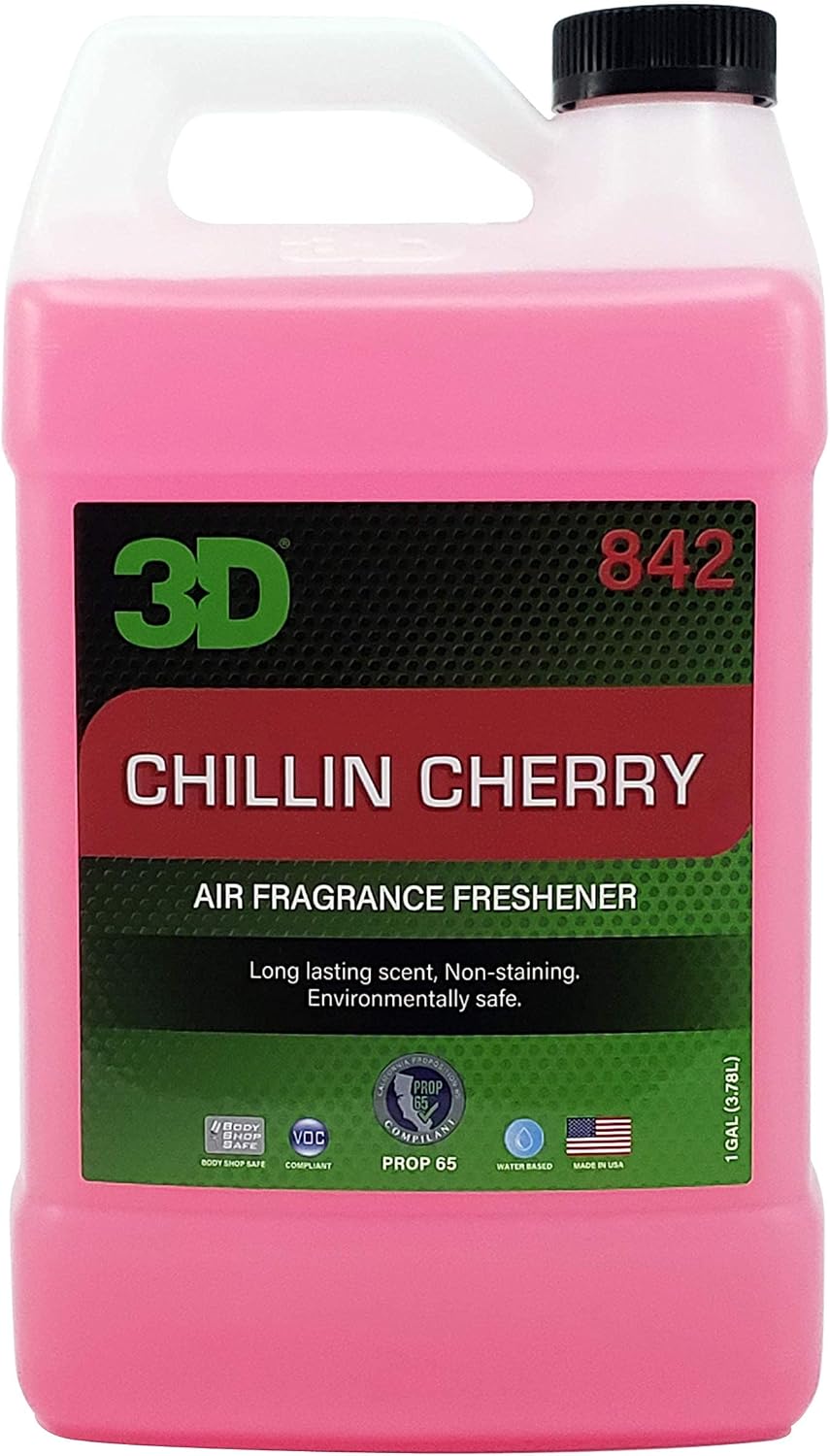 3D Water Based Odor Eliminator | Made in USA | All Natural | No Harmful Chemicals |Air Freshener (New Car Scent)