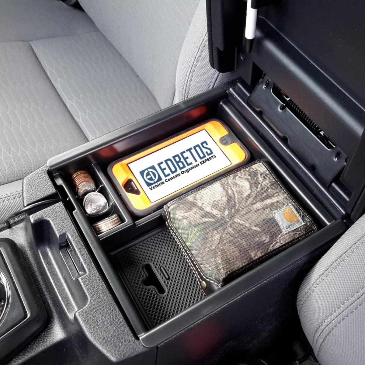 Center Console Organizer for 2016-2023 Toyota Tacoma Armrest Storage Box