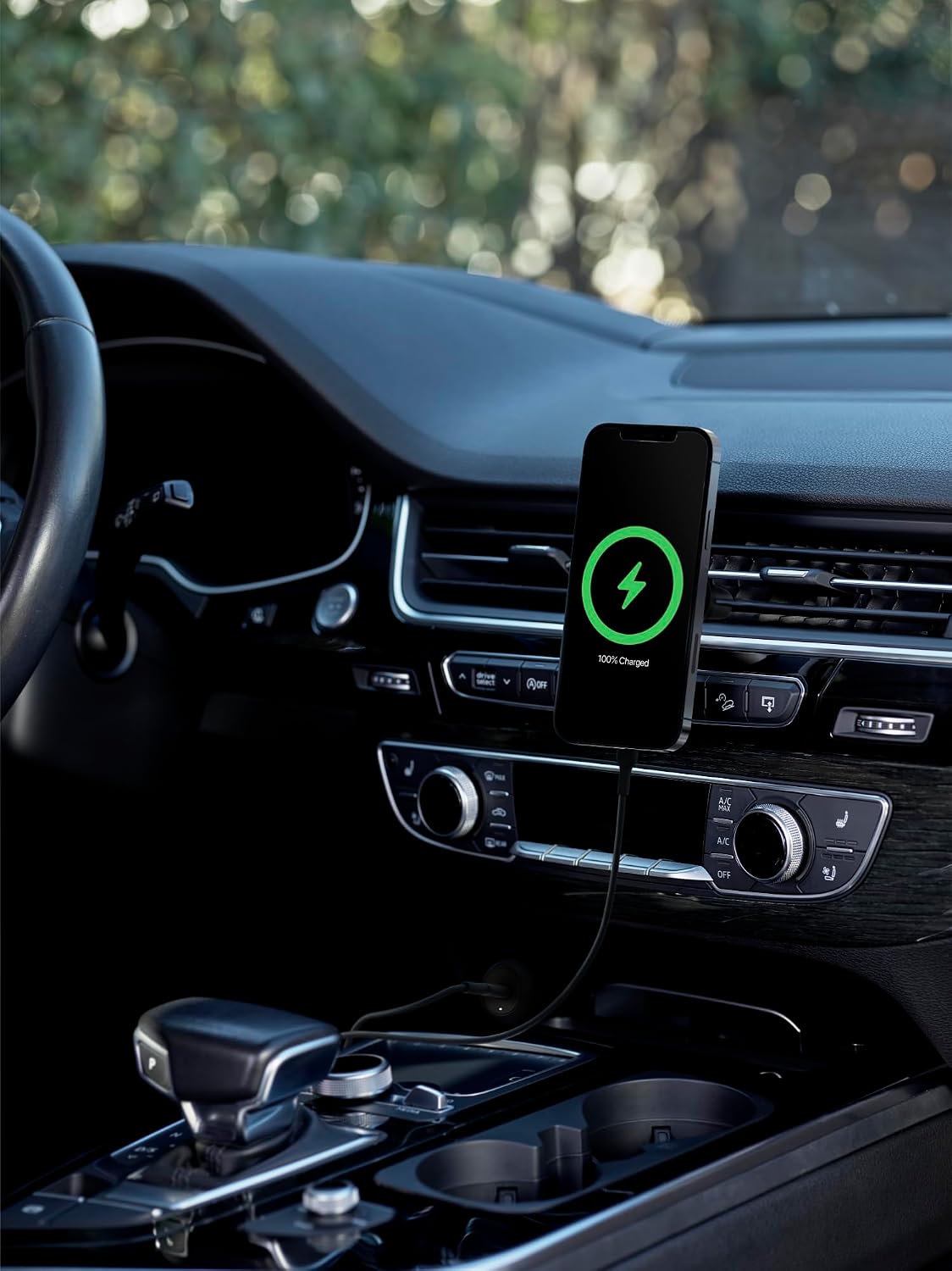 Belkin 10W Magnetic Wireless Car Charger, Vent Phone Mount