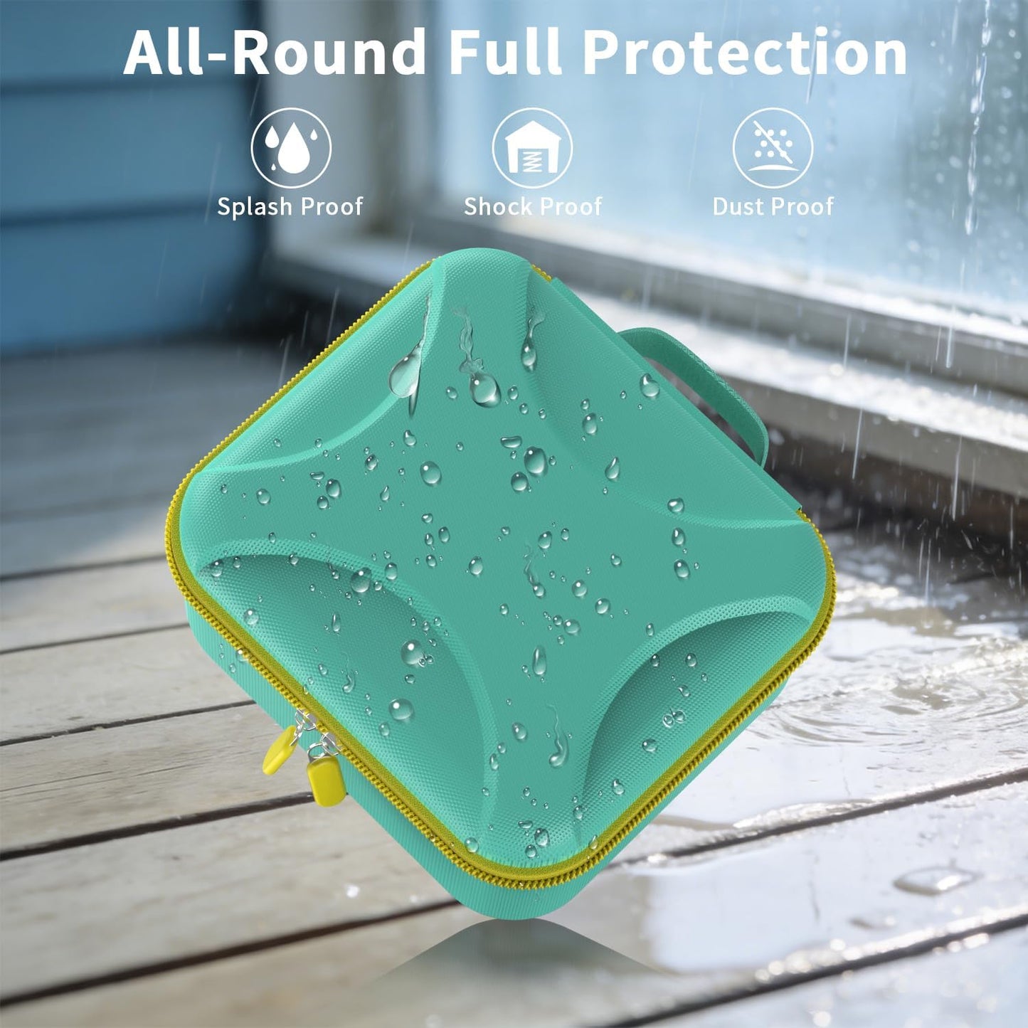 Carrying Case Compatible with Nex Playground Active Play System, Video Game Console Storage Holder Bag with Custom Slots for Device, Adapter, Remote Control and Accessories Organizer