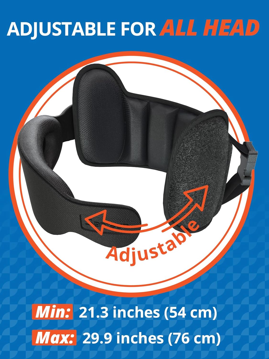 SARISUN Upgraded Travel Pillow, U-Shaped Airplane Headrest with Head Strap for All Heights, 360 Support, 3D Sleep Mask, 100% Light Blocking, Memory Foam, Long Flights Essentials, Stop Bobblehead, Grey