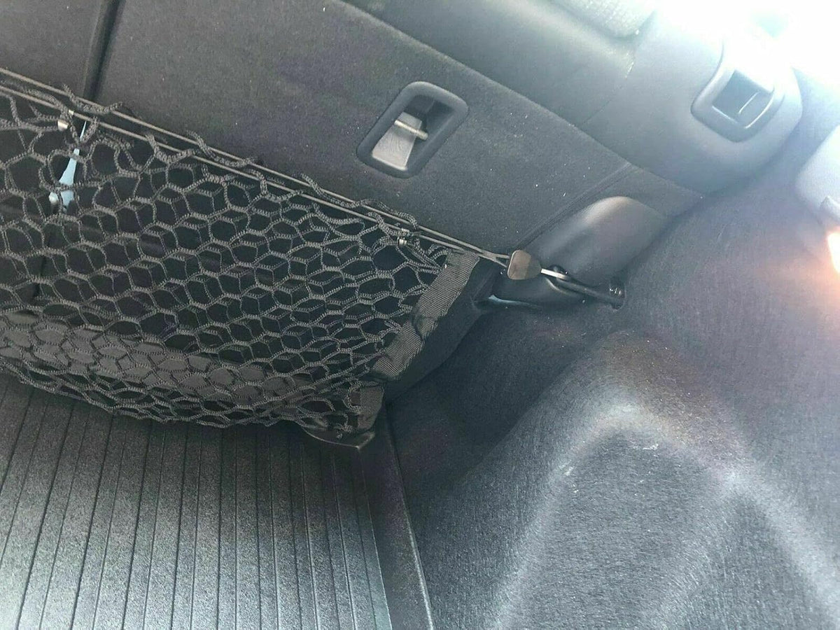 Trunk Rear Seats Organizer Cargo Net for Honda FIT 2006-2021 - Envelope Style Cargo Net for Hatchback - Premium Mesh Car Trunk Organizer Vehicle Carrier Storage–Compatible with FIT