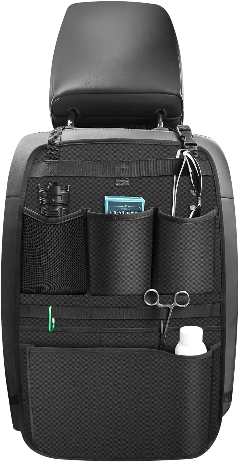Car Seat Back Organizer with Multiple Pockets