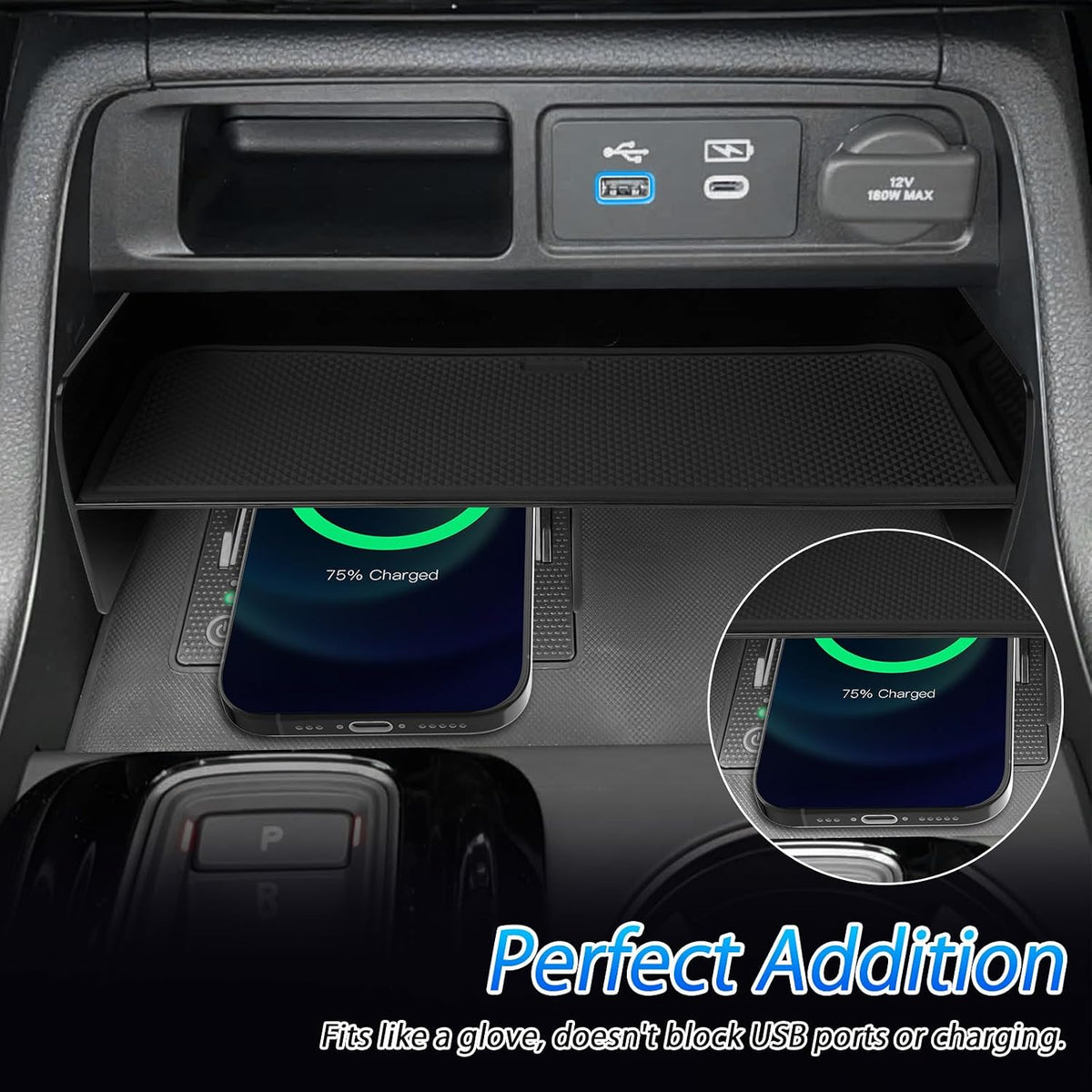 Karltys 2PCS Center Console Organizer for Pilot 2023-2026 & Passport 2026