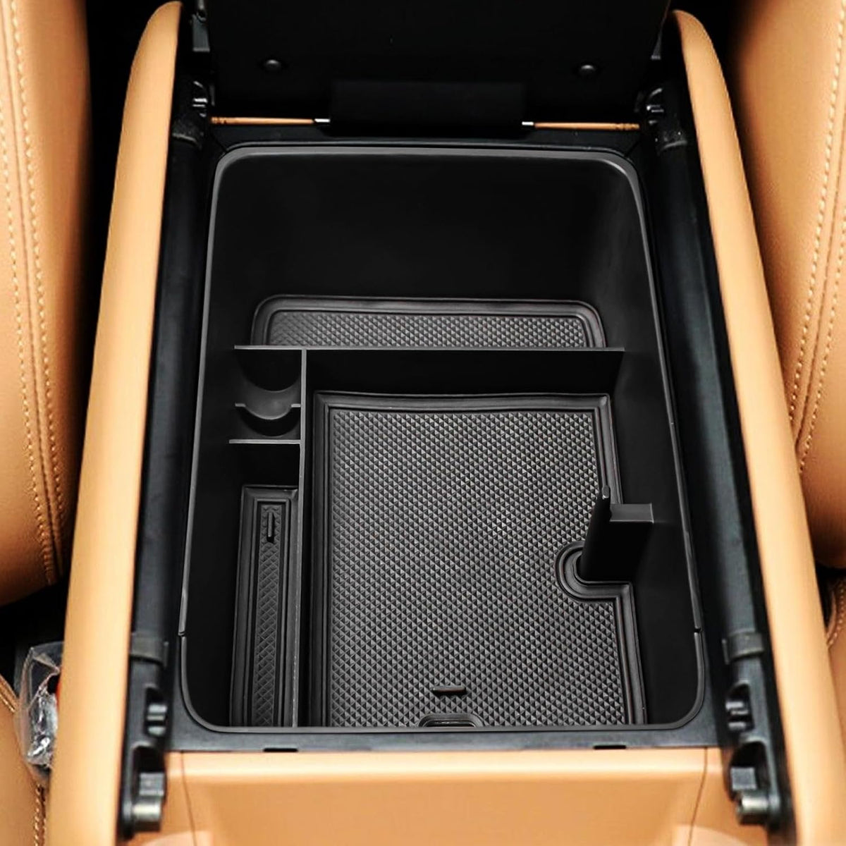 HGWEI Center Console Organizer Tray for 2024 2025 2026 Hyundai Santa Fe