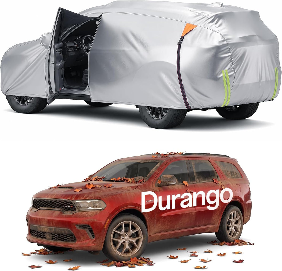 for Dodge Durango Car Cover 2004–2026, 100% Waterproof All-Weather