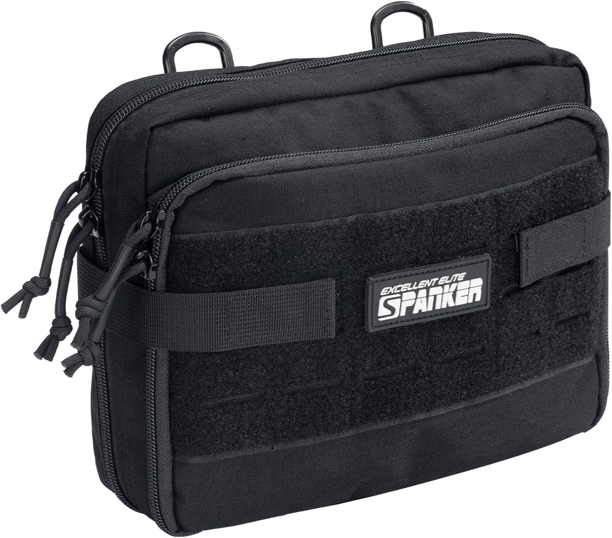 EXCELLENT ELITE SPANKER Tactical Molle Admin Pouch Utility Organizer EDC Medical Bag Utility EDC Tool Pouch with Shoulder Strap Attachment Pouches Waist Bag